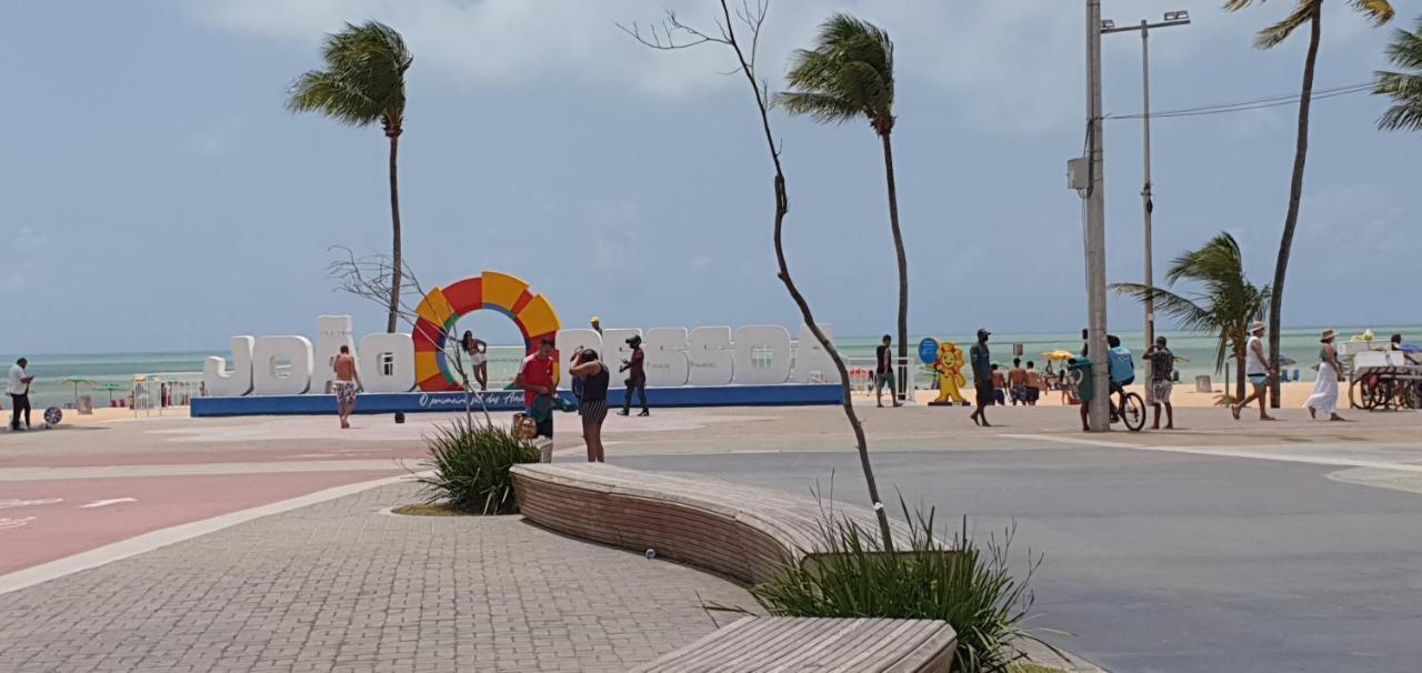 Luxor Tambau Ap 100 Metros Da Praia Com Vista Para O Mar Joao Pessoa Ngoại thất bức ảnh