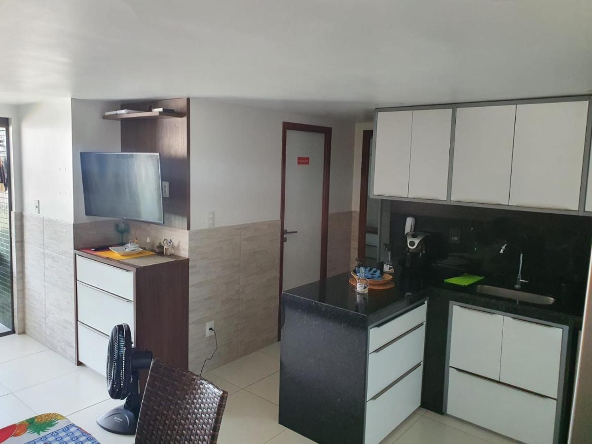 Luxor Tambau Ap 100 Metros Da Praia Com Vista Para O Mar Joao Pessoa Ngoại thất bức ảnh